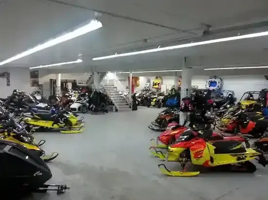 The showroom's second floor, added to keep up with demand