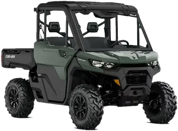 Green 2026 Can-Am Defender DPS CAB HD10