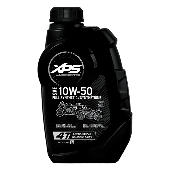 10W-50 - Huile synthétique 4T pour moto