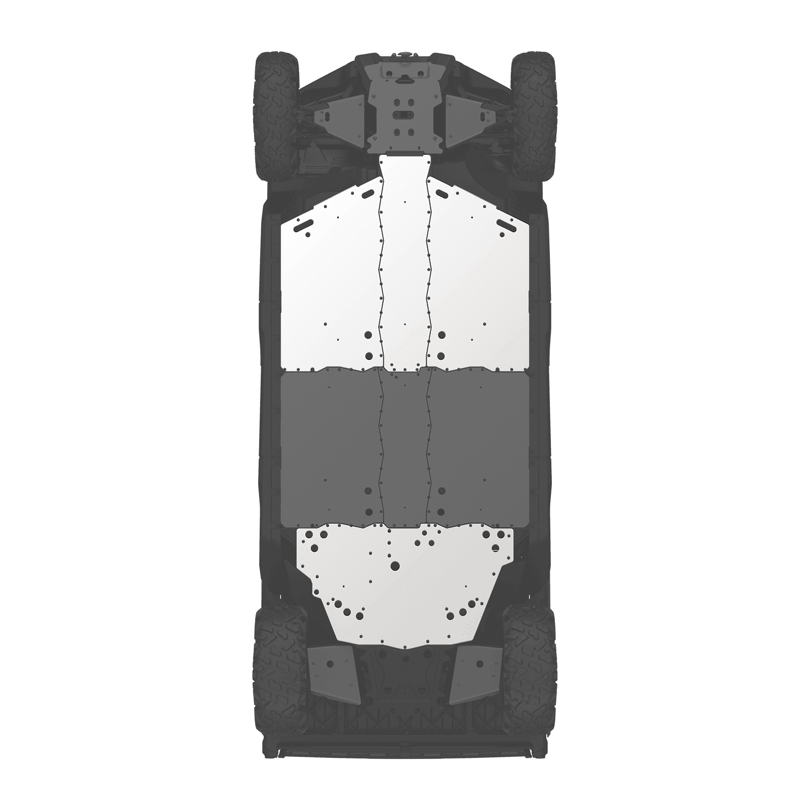 Can-Am Defender Underbelly Skid Plate Kit — photo 2