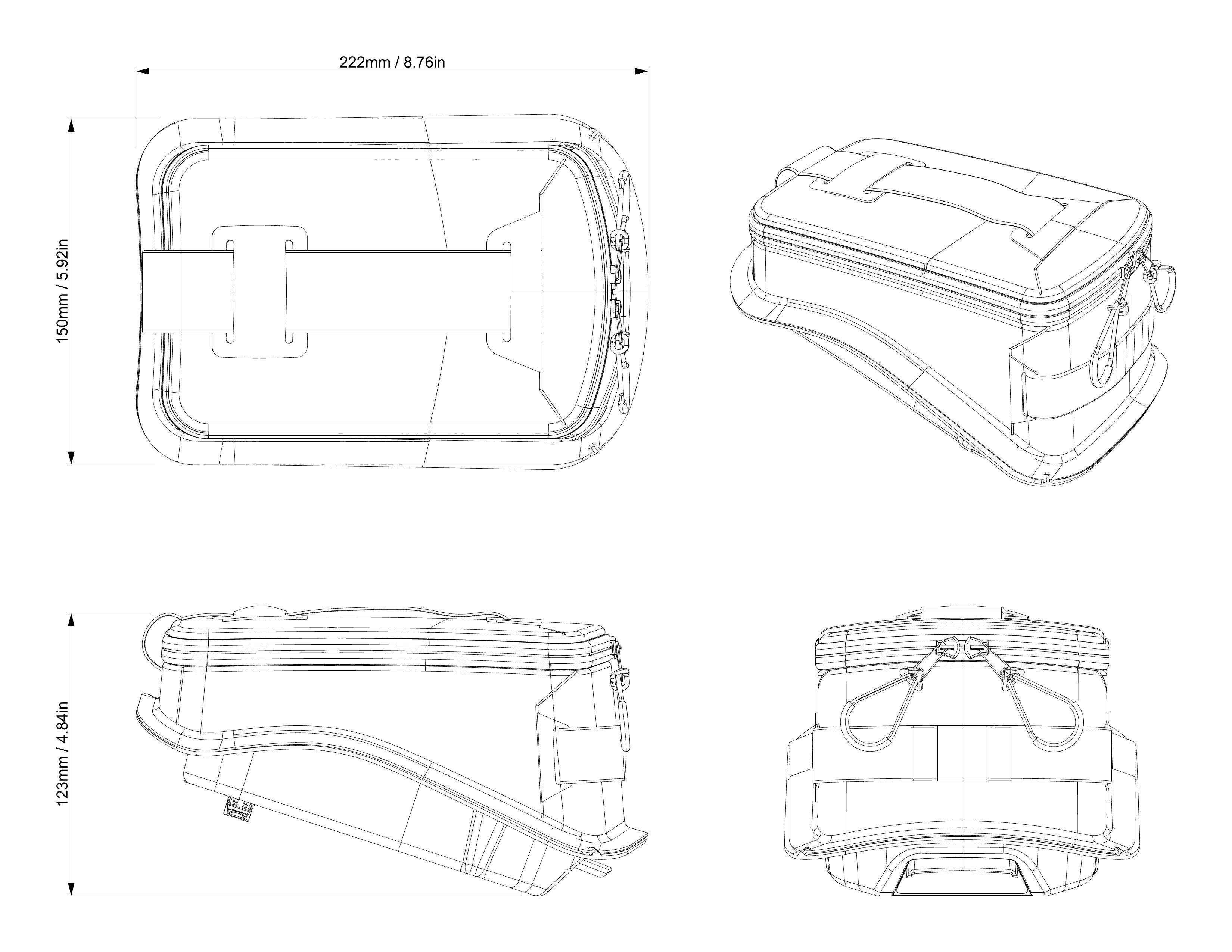 Sac de réservoir LinQ Can-Am Origin — photo 6