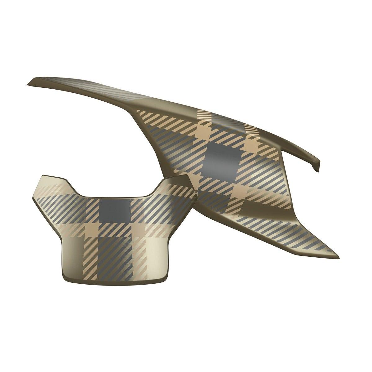 Exclusive Panel Kit Moka Plaid Can-Am Ryker — photo 4