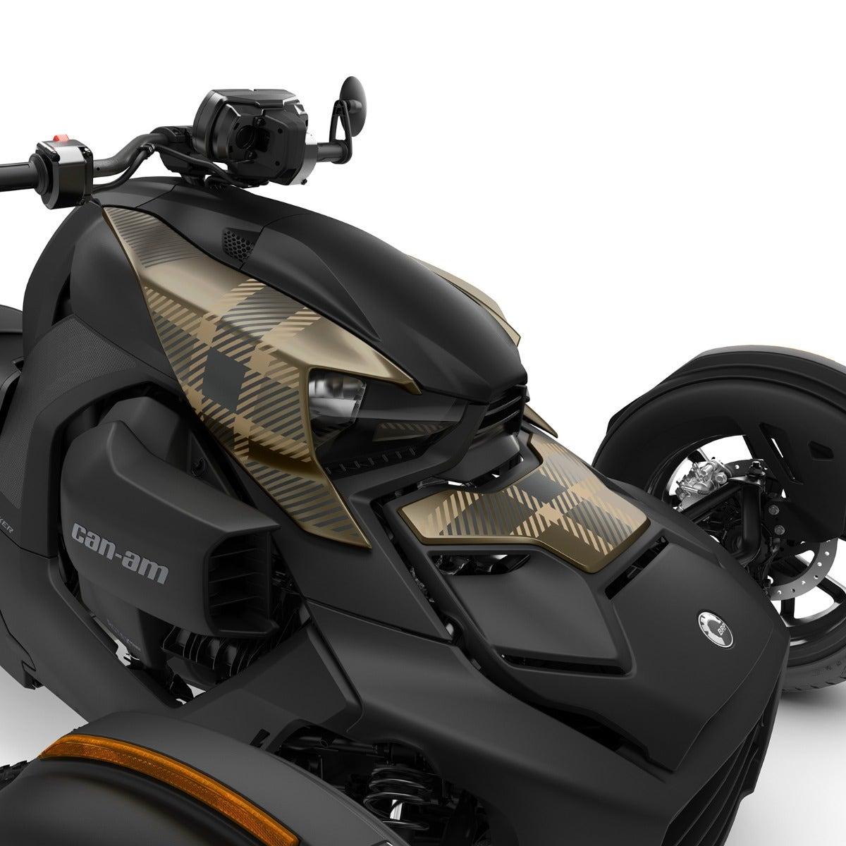 Exclusive Panel Kit Moka Plaid Can-Am Ryker