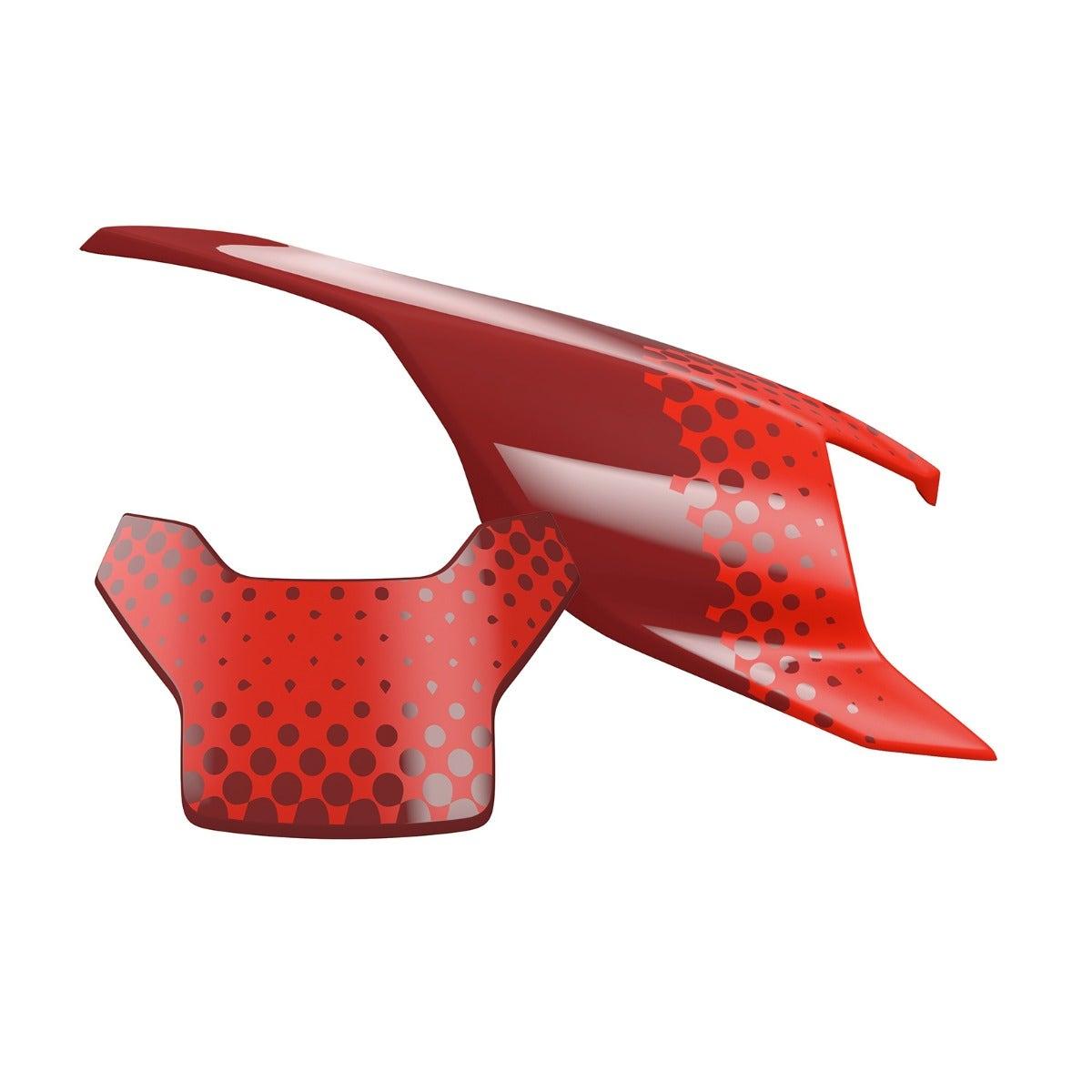 Ensemble de panneaux exclusif - Rouge fragmenté — photo 2