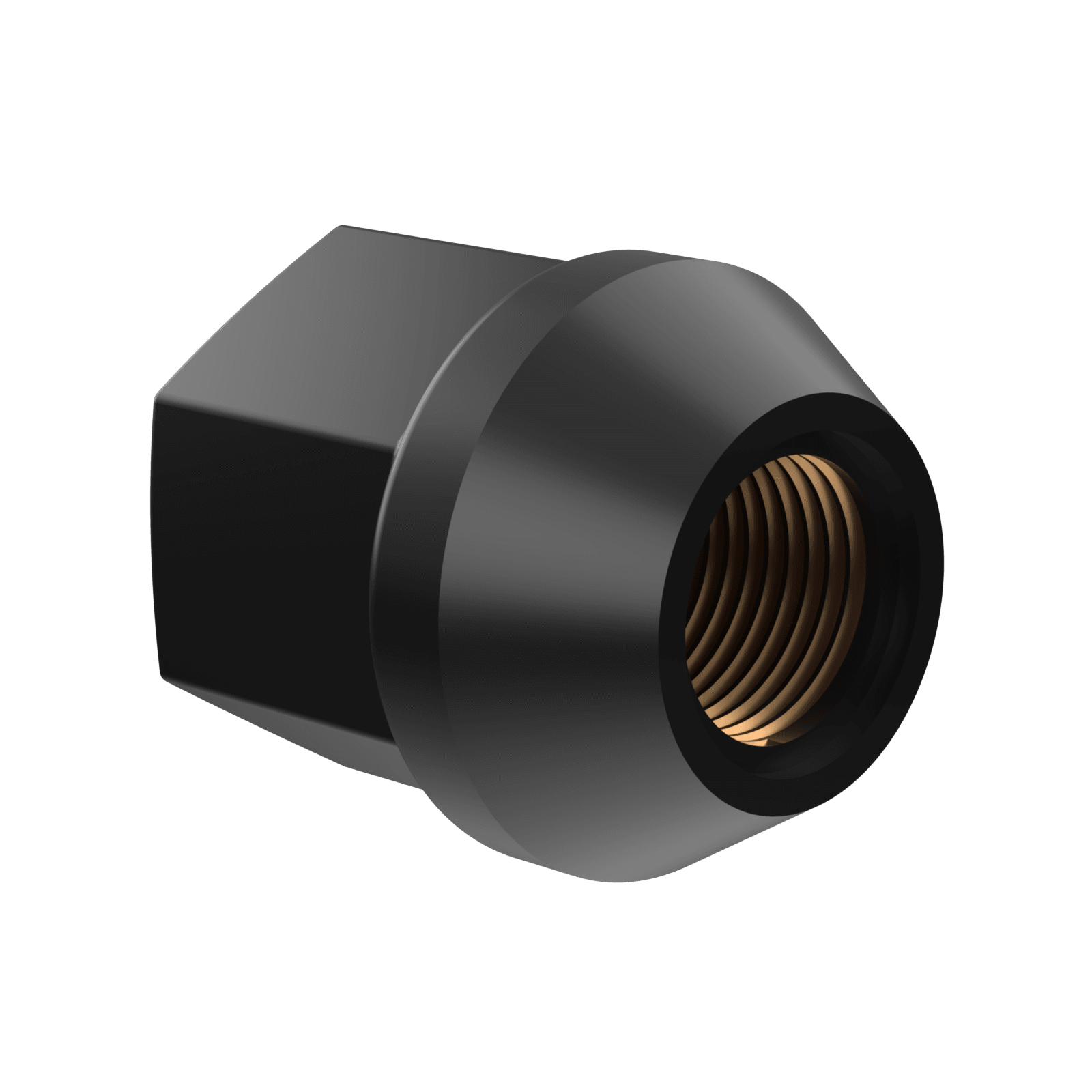 Black, Wheel Nut M12 X 1.50