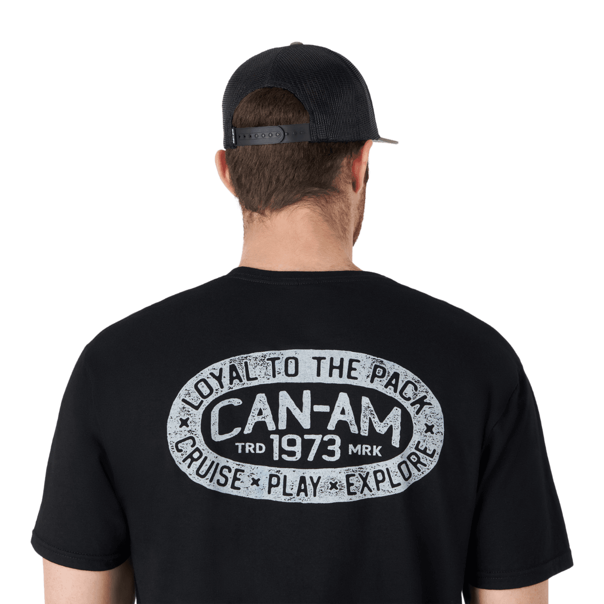 Can-Am Unisex Loyal Flat Mesh Cap — photo 2