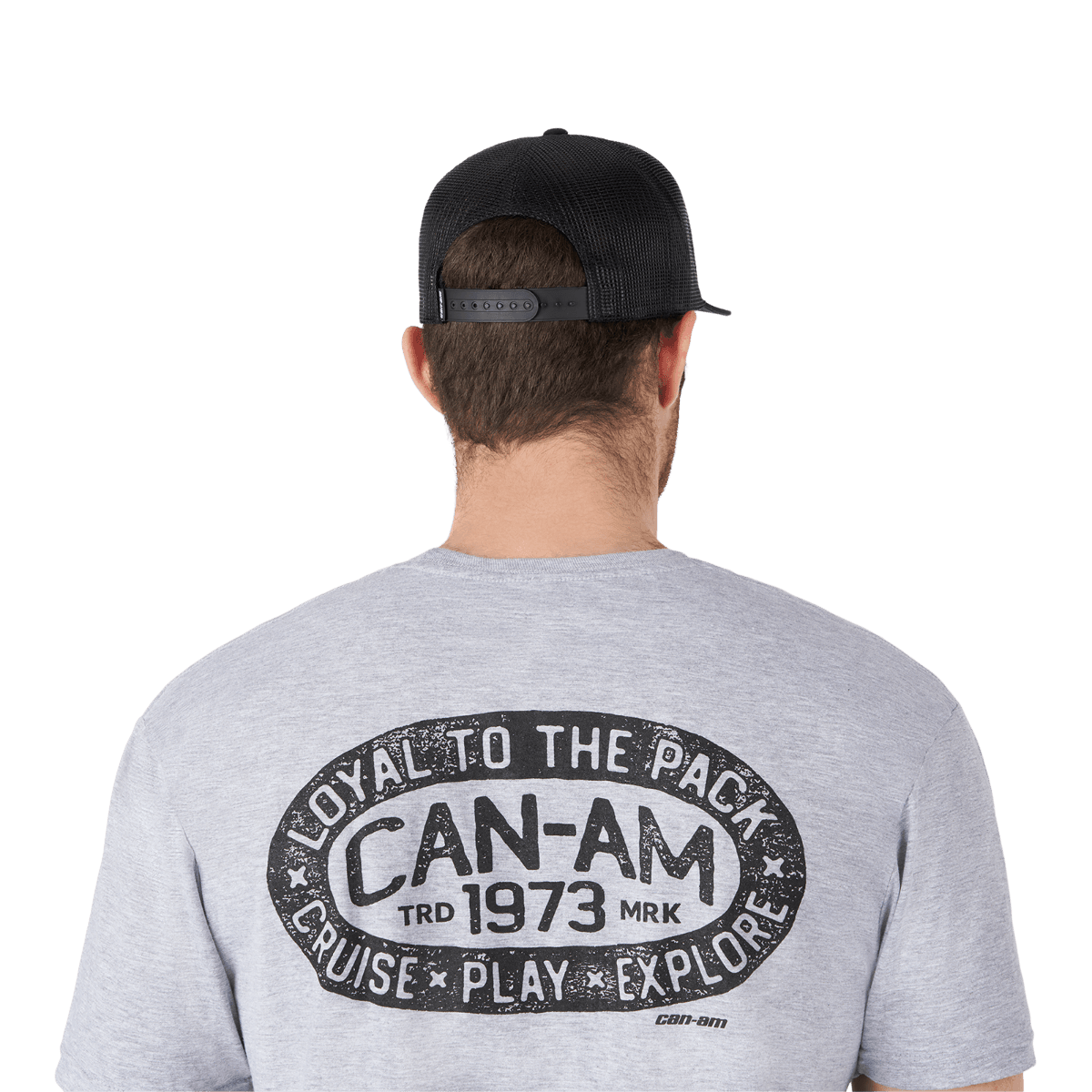 Can-Am Unisex Loyal Flat Mesh Cap — photo 4