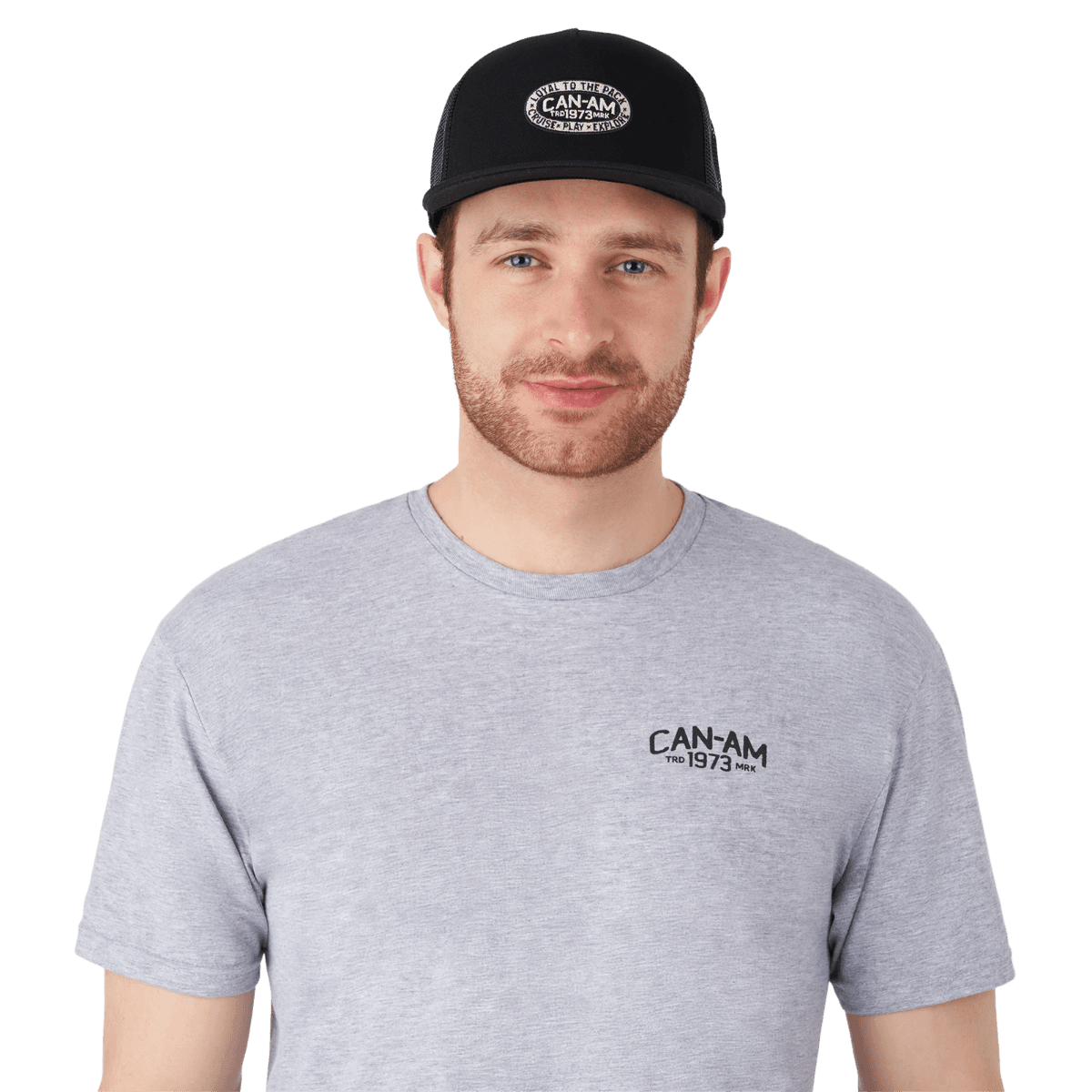 Can-Am Unisex Loyal Flat Mesh Cap — photo 3