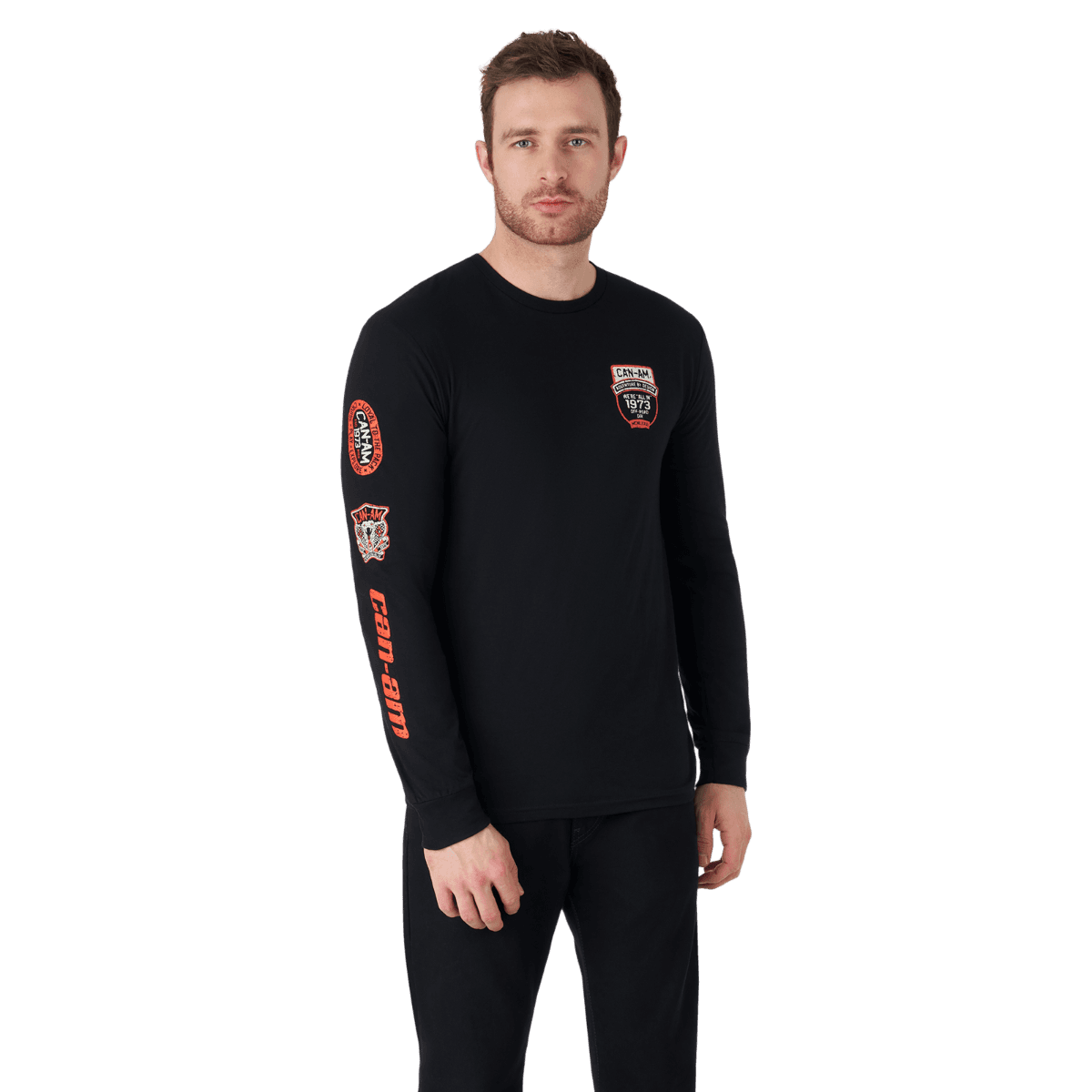 Chandail à manches longues Badges Can-Am pour homme — photo 7