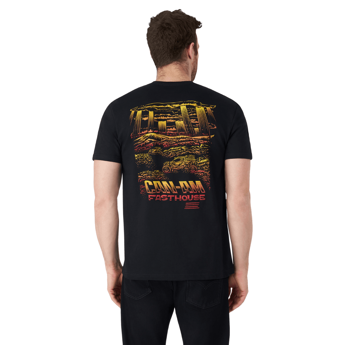 T-Shirt Ride Out Can-Am x Fasthouse pour homme — photo 4