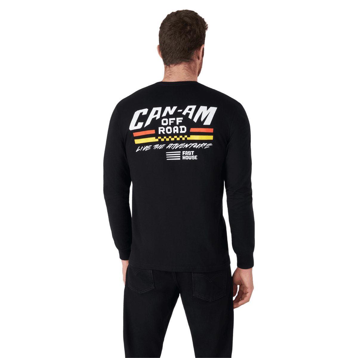 Can-Am x Fasthouse Men's Adventure LS T-Shirt — photo 4