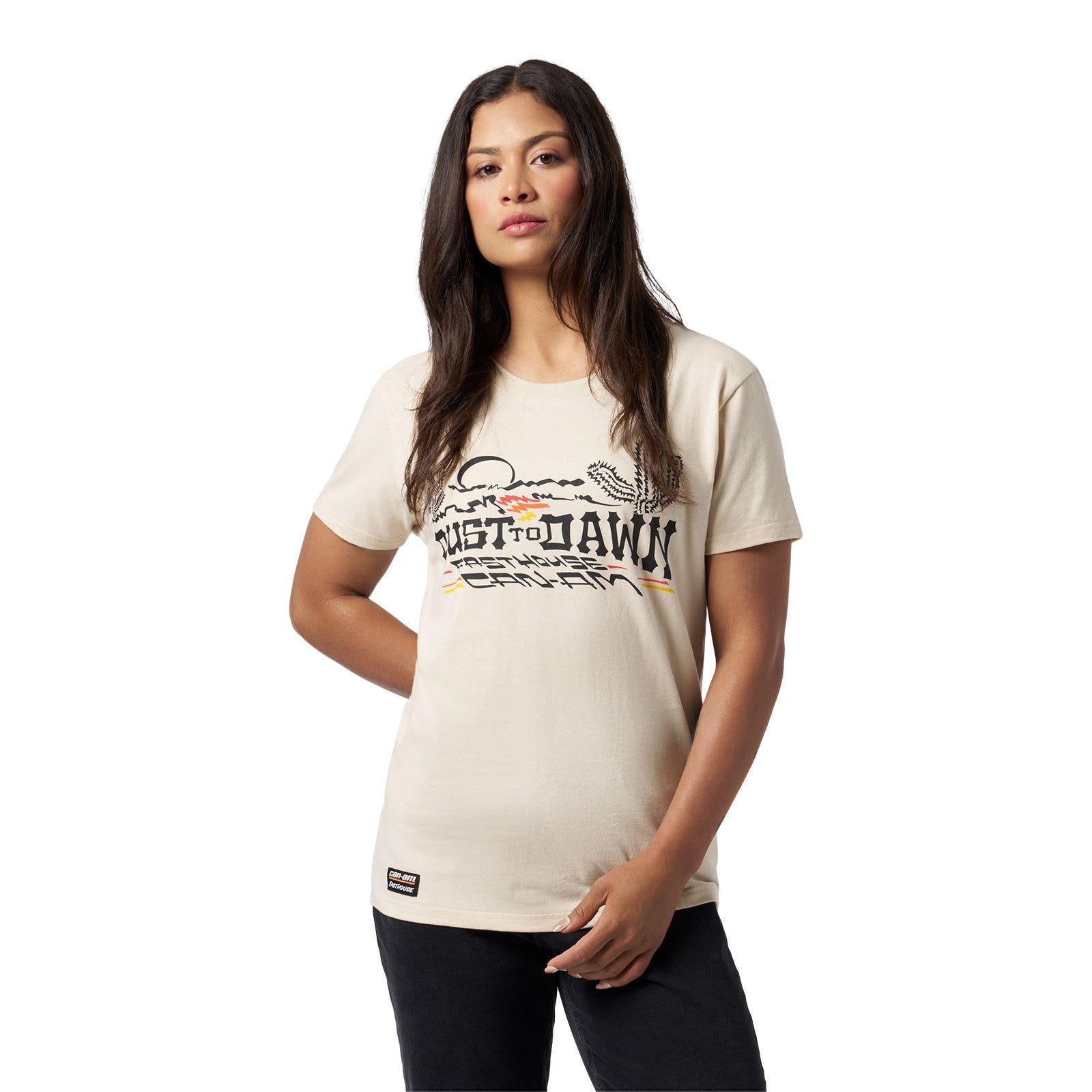 Can-Am x Fasthouse Women's Dust To Dawn T-Shirt — photo 3