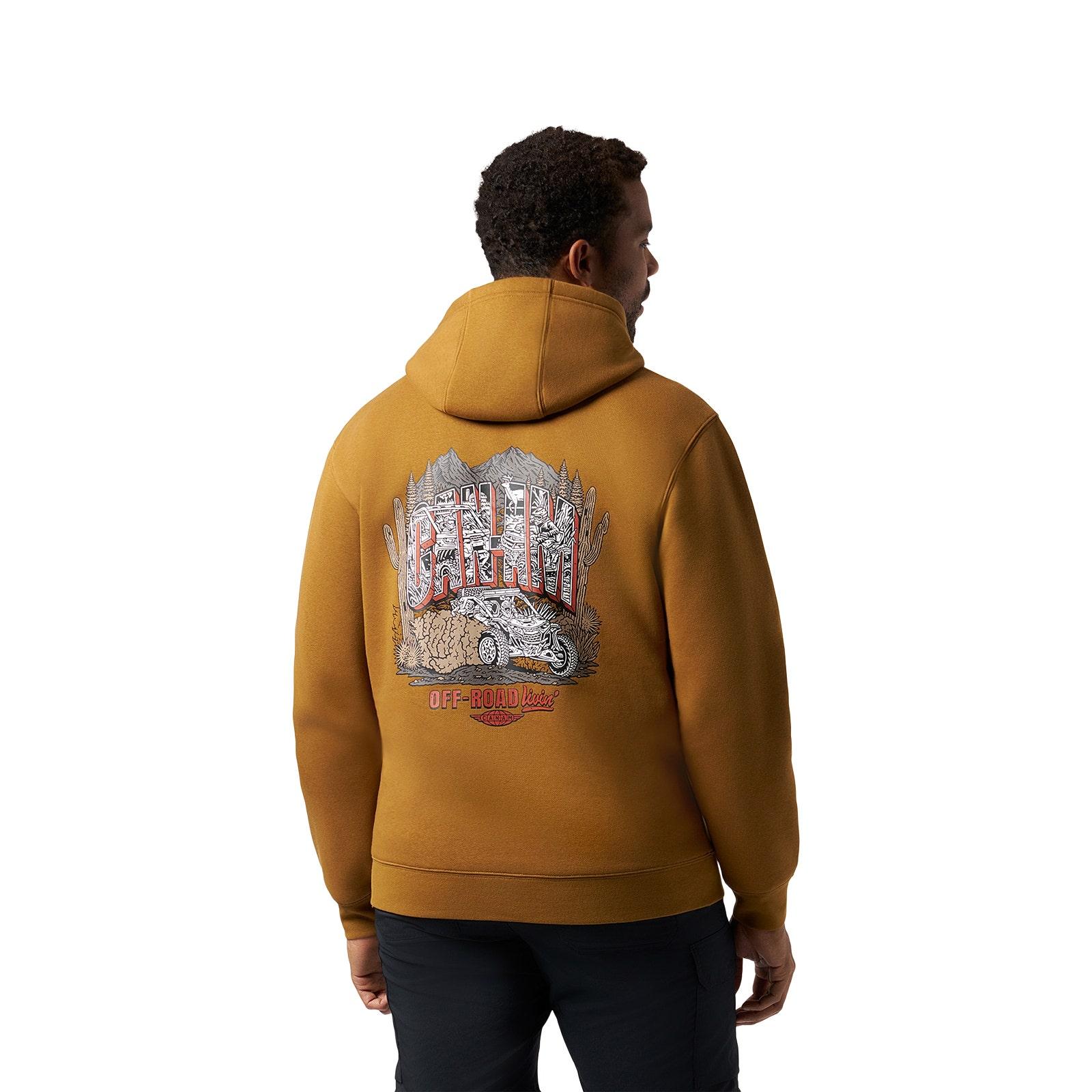 Chandail à capuche Off-Road Livin pour homme Can-Am — photo 6