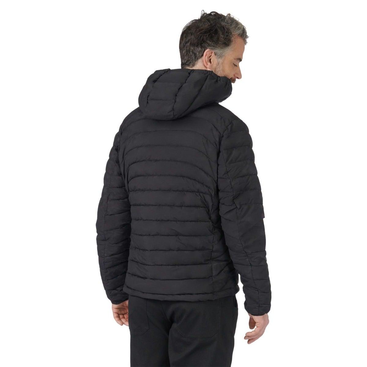 Manteau matelassé avec capuche pour homme — photo 8