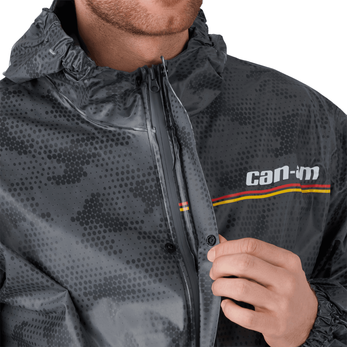 Can-Am Unisex Waterproof Mud Jacket — photo 2