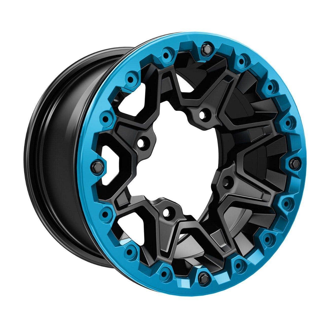 Can-Am Roue beadlock 14" x 6.5" avant Noir profond