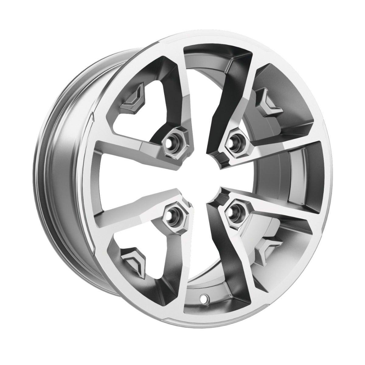 Can-Am Roue en aluminium 14" x 6.5" avant Noir Recon