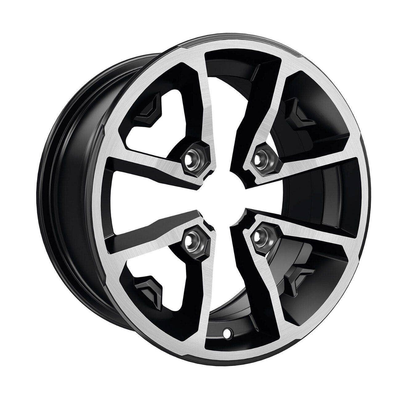 Can-Am Roue en aluminium 14" x 6.5" avant Noir profond
