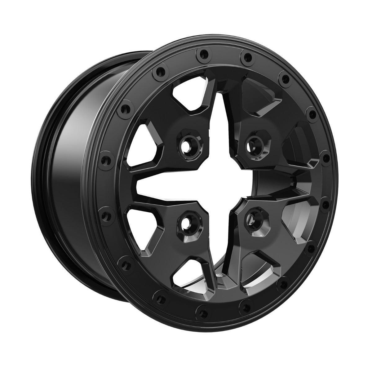 Can-Am Roue en aluminium 14" x 7" avant Noir profond
