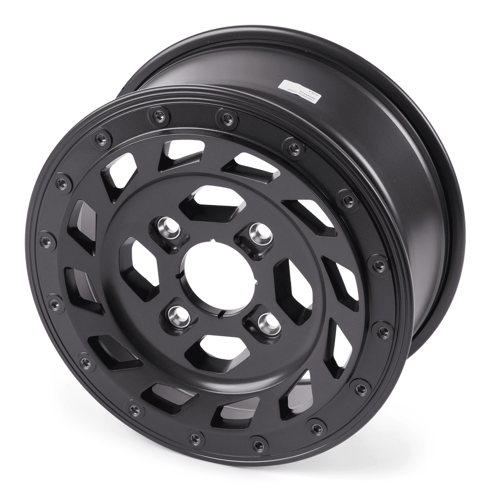 Can-Am Roue beadlock 15" x 7" avant/arrière Noir carbone