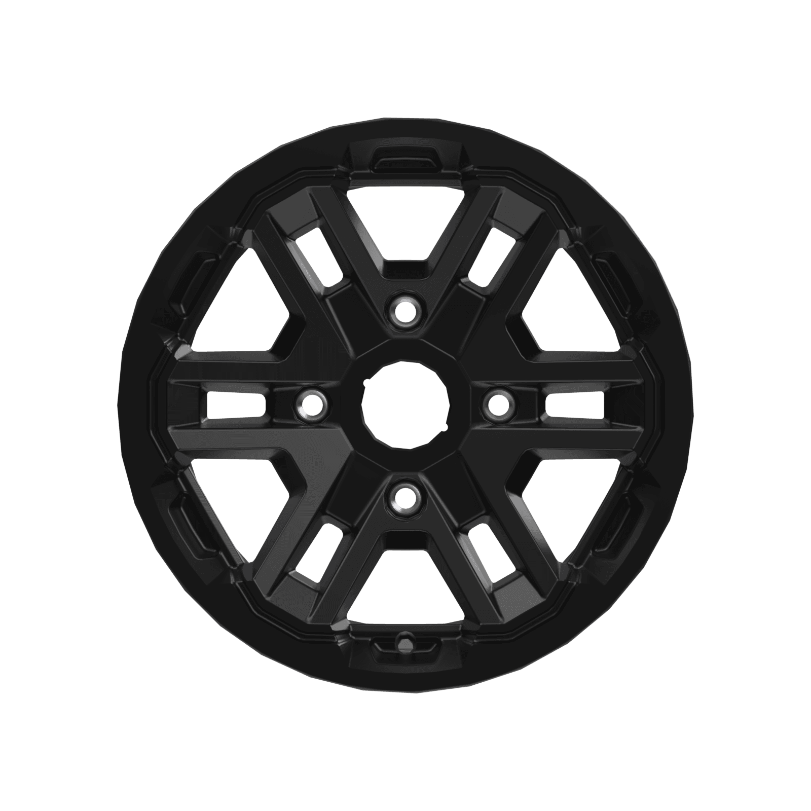Can-Am Roue en aluminium 15" x 7" avant/arrière Noir profond — photo 2