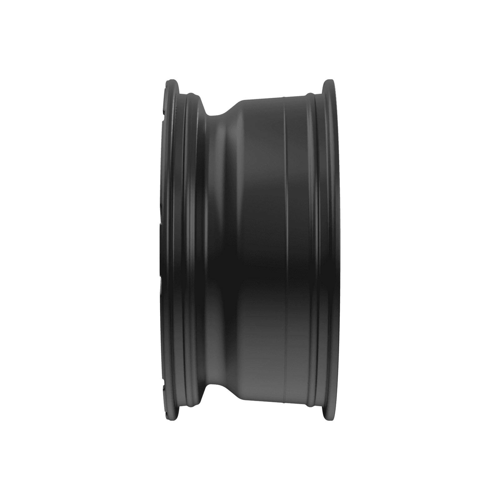 Can-Am Roue en aluminium 14" x 6.5" avant Noir profond — photo 3