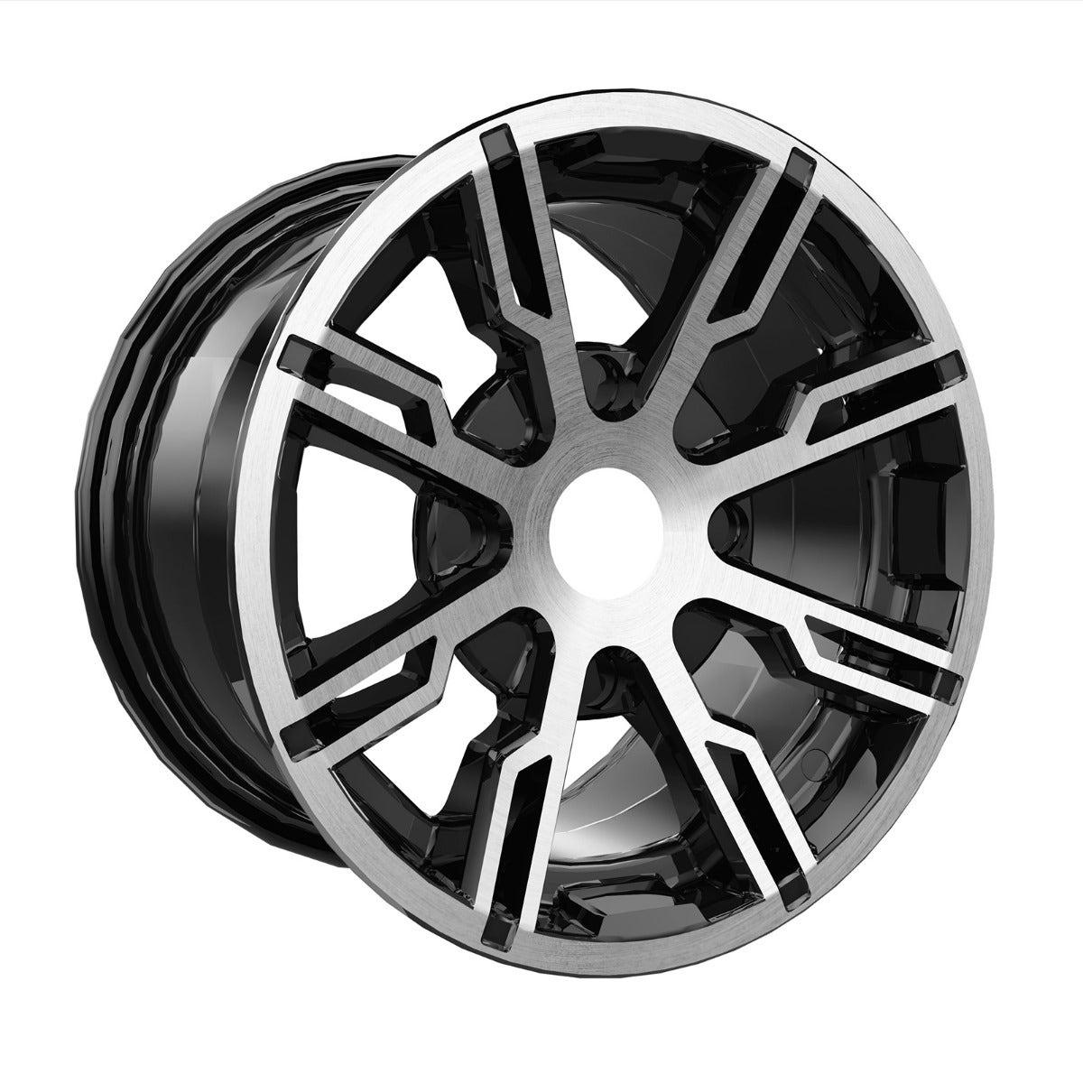 Can-Am Roue en aluminium 14" x 8.5" arrière Noir usiné