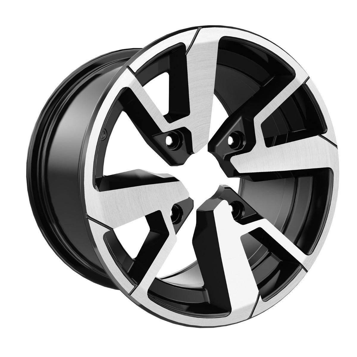 Can-Am Roue en aluminium 14" x 8.5" arrière Noir profond
