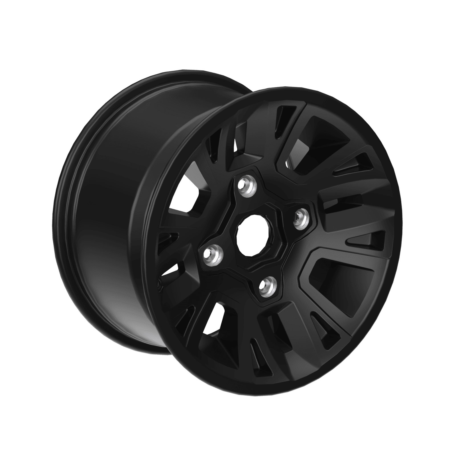 Can-Am Roue en aluminium 14" x 8.5" arrière Noir profond