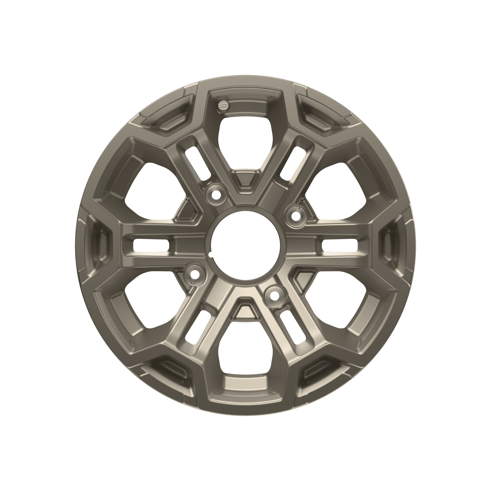 Can-Am Roue en aluminium 14" x 8.5" arrière Titane liquide — photo 2