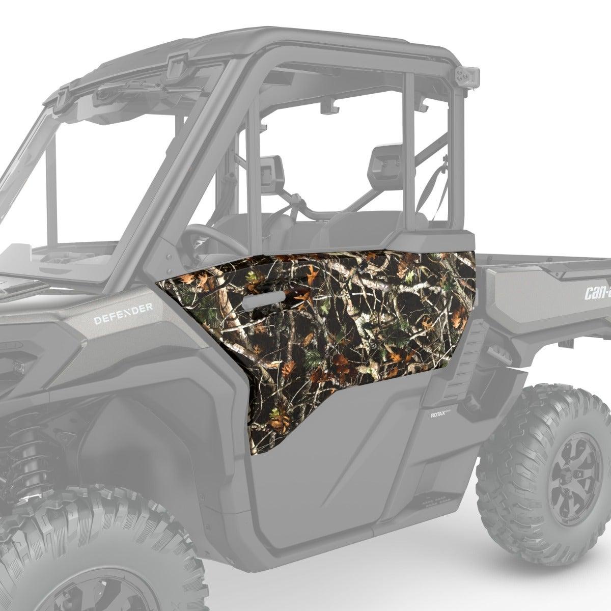 Enjoliveur de porte avant gauche - Camouflage Wildland foncé pour Can-Am Defender
