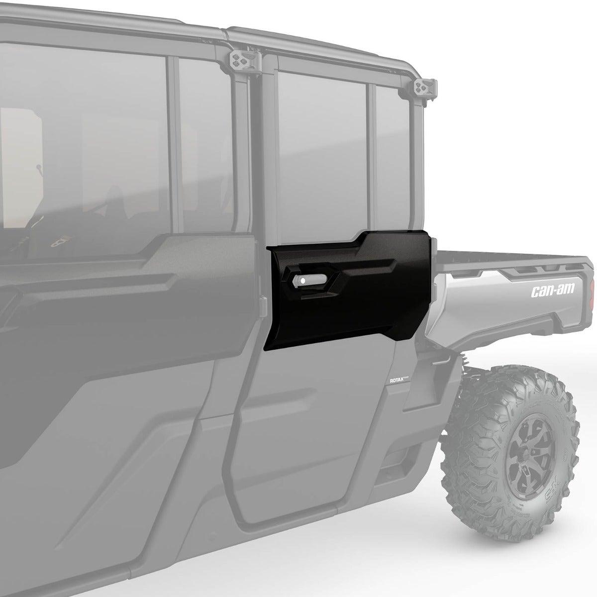 Enjoliveur de porte arrière gauche - Noir furtif pour Can-Am Defender