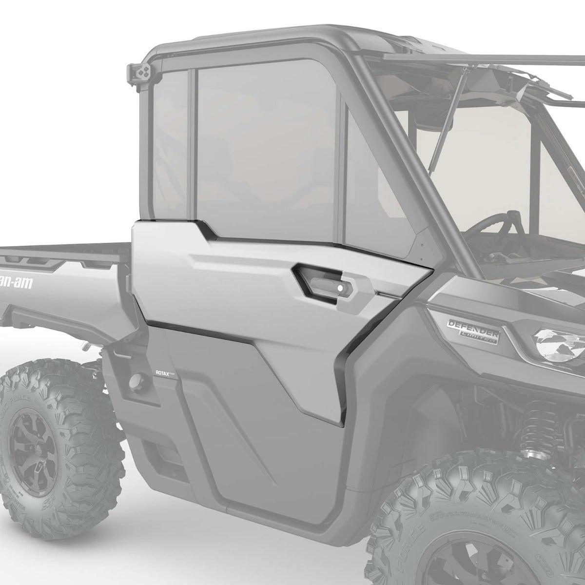 Can-Am Defender Front Right Door Trim - Hyper Silver