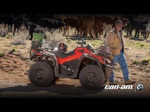 Can-Am Outlander LinQ™ Gun Boot Rack - G2 MAX and X mr 1000 models only — photo 2