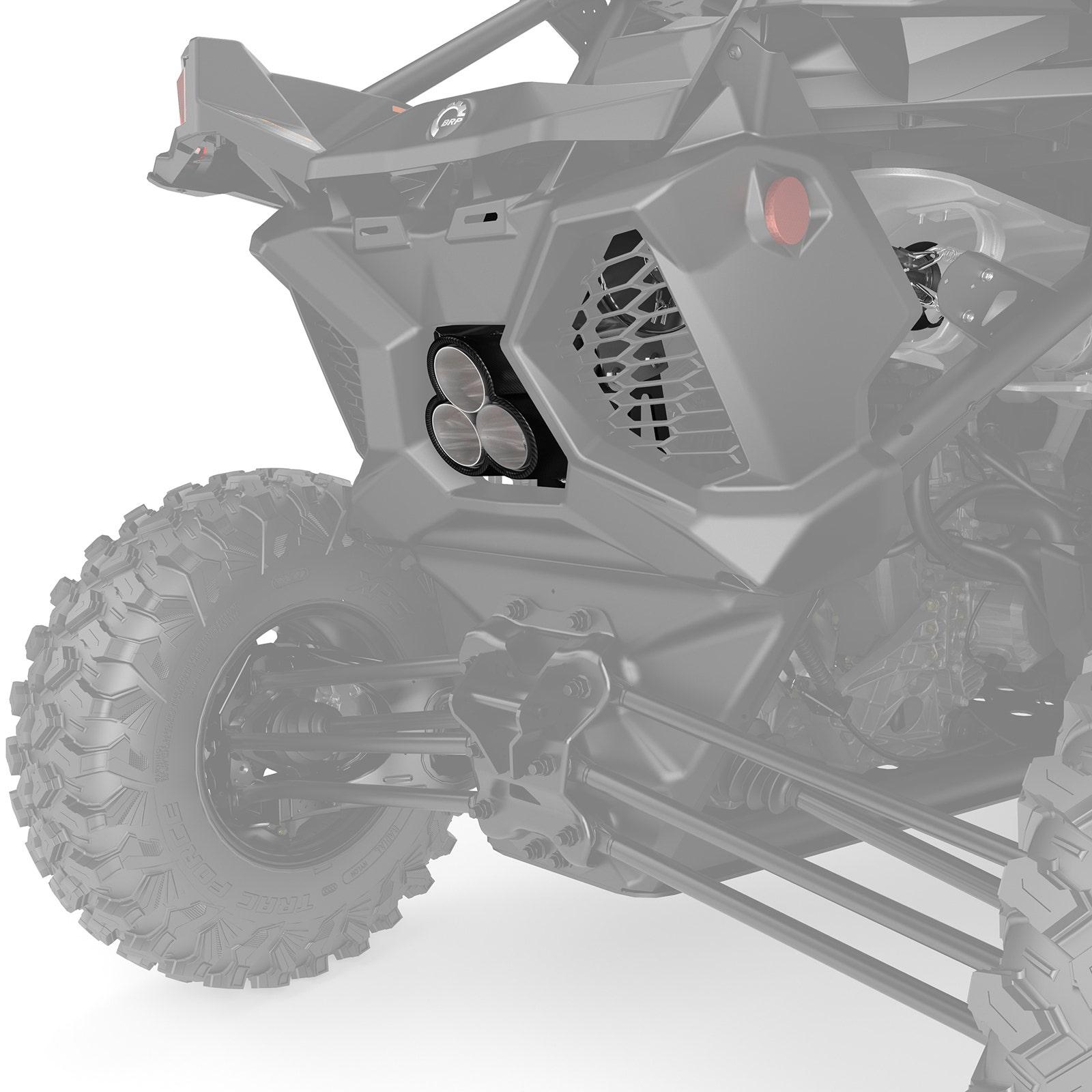 Can-Am Maverick X3 Yoshimura Slip-On Exhaust — photo 3