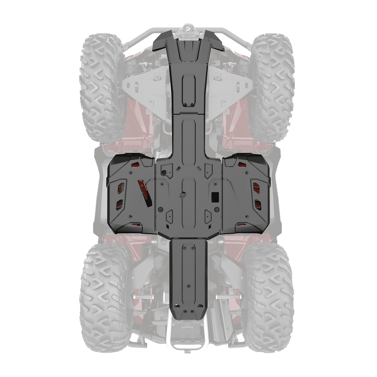Can-Am Outlander HMWPE Underbelly Plates — photo 2