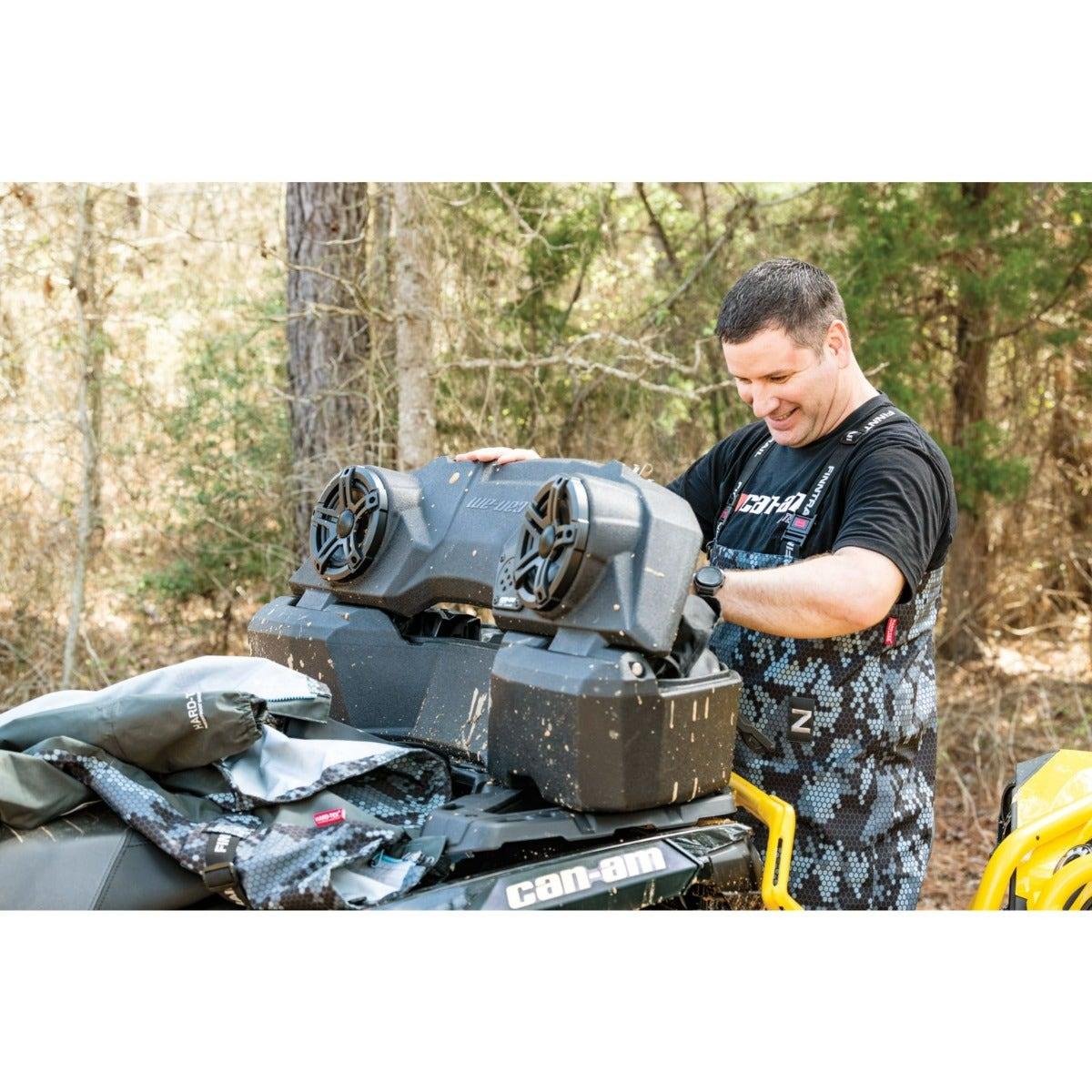 Can-Am LinQ 11.5 Gal (43L) Audio Cargo Box — photo 2