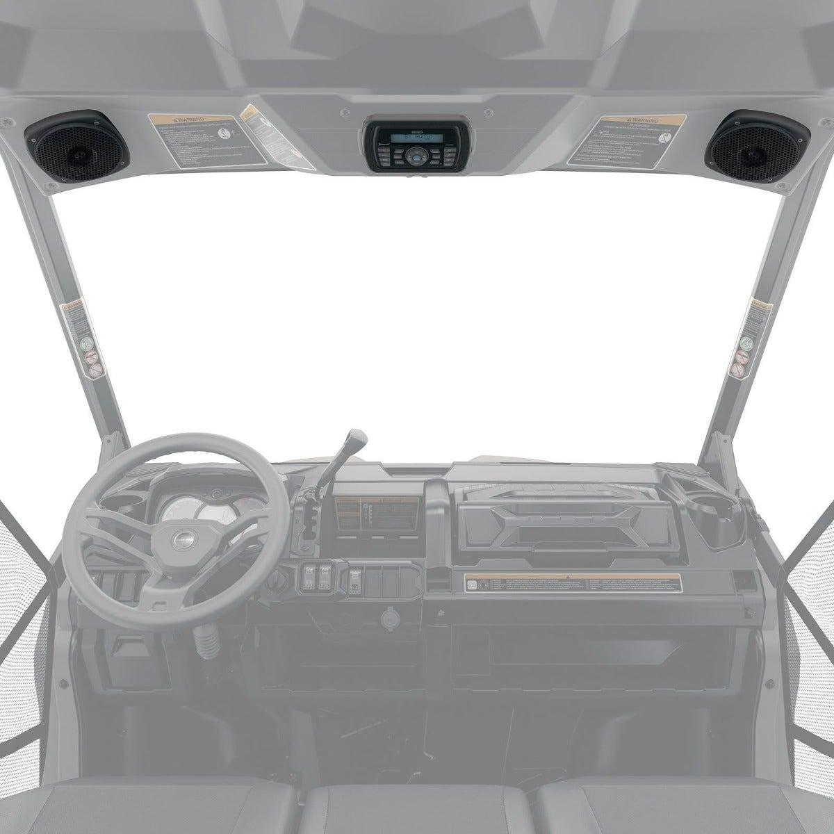 Système audio avant - Niveau 2 pour Can-Am Defender