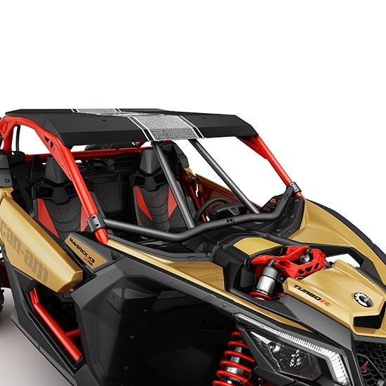 Barre anti-intrusion avant Lonestar Racing noire pour Can-Am Maverick X3