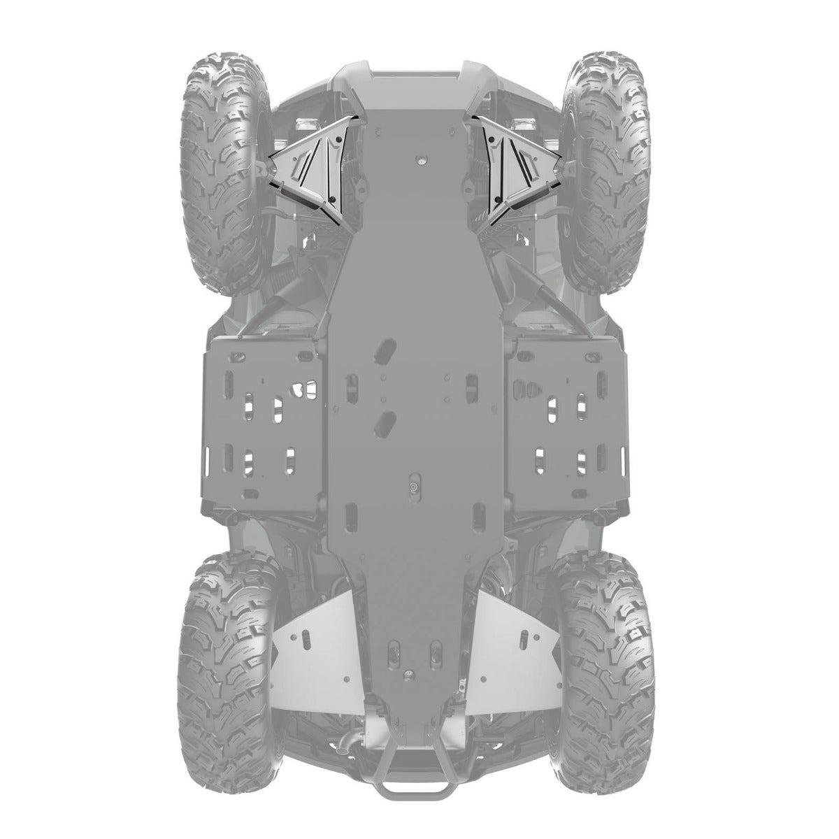 Protecteurs de bras triangulaires avant en aluminium pour Can-Am Outlander