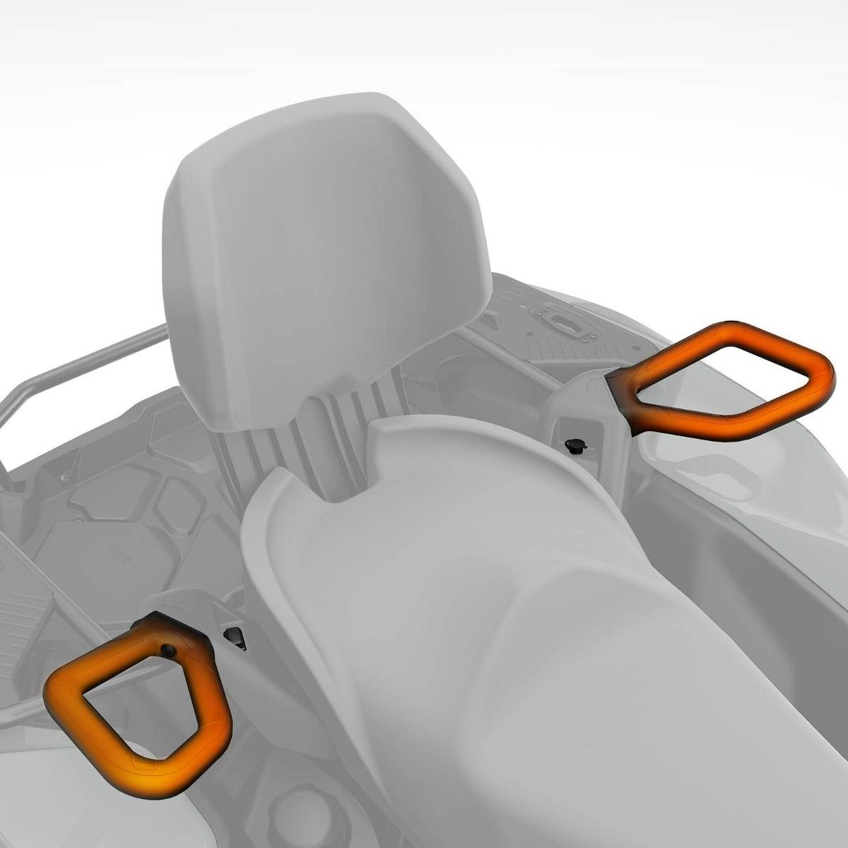 Can-Am Outlander Heated Passenger Grips & Heated Visor Outlet