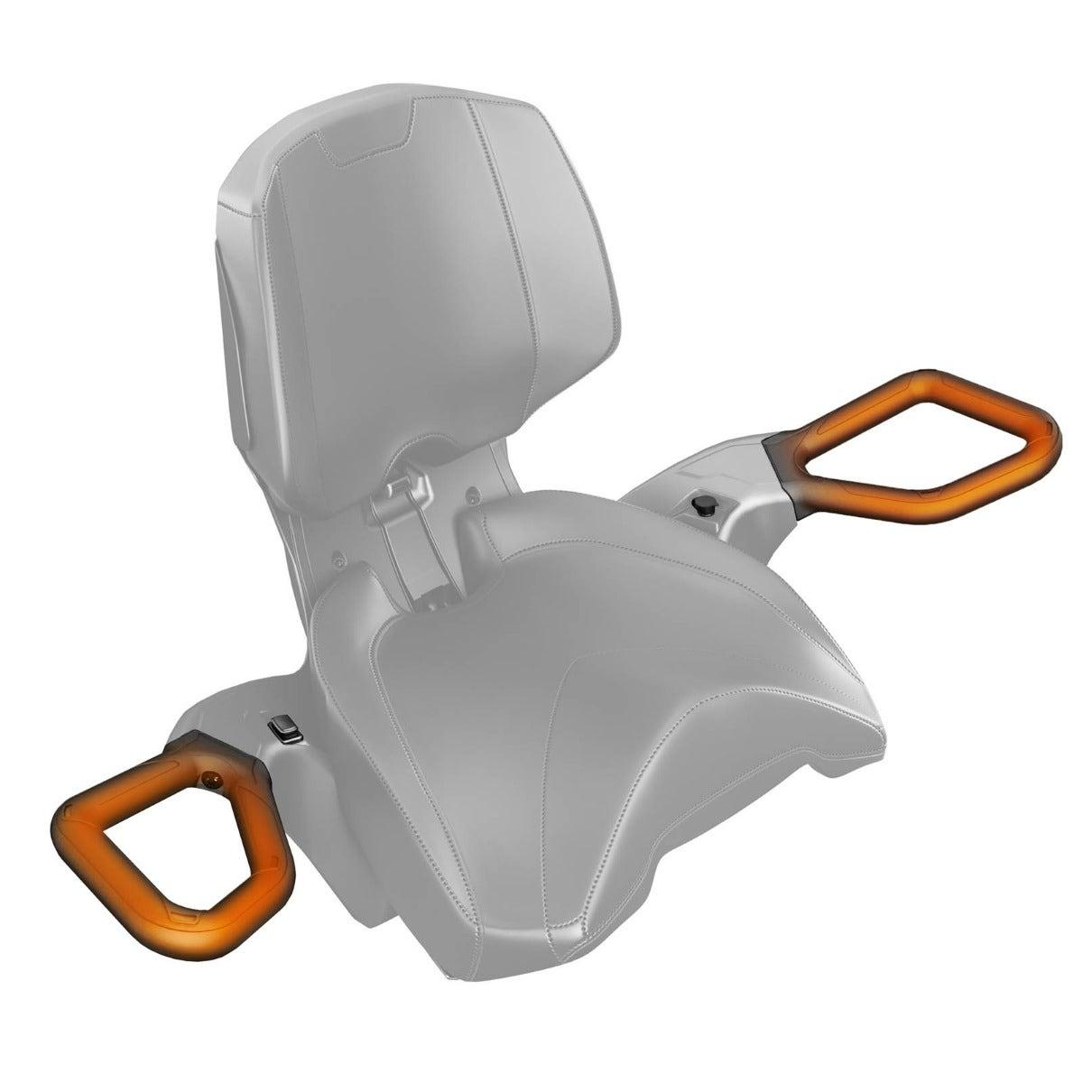 Can-Am Outlander Heated Passenger Grips & Heated Visor Outlet — photo 3