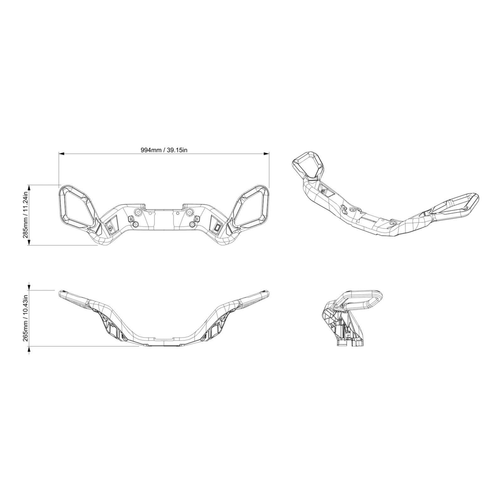Can-Am Outlander Heated Passenger Grips & Heated Visor Outlet — photo 4