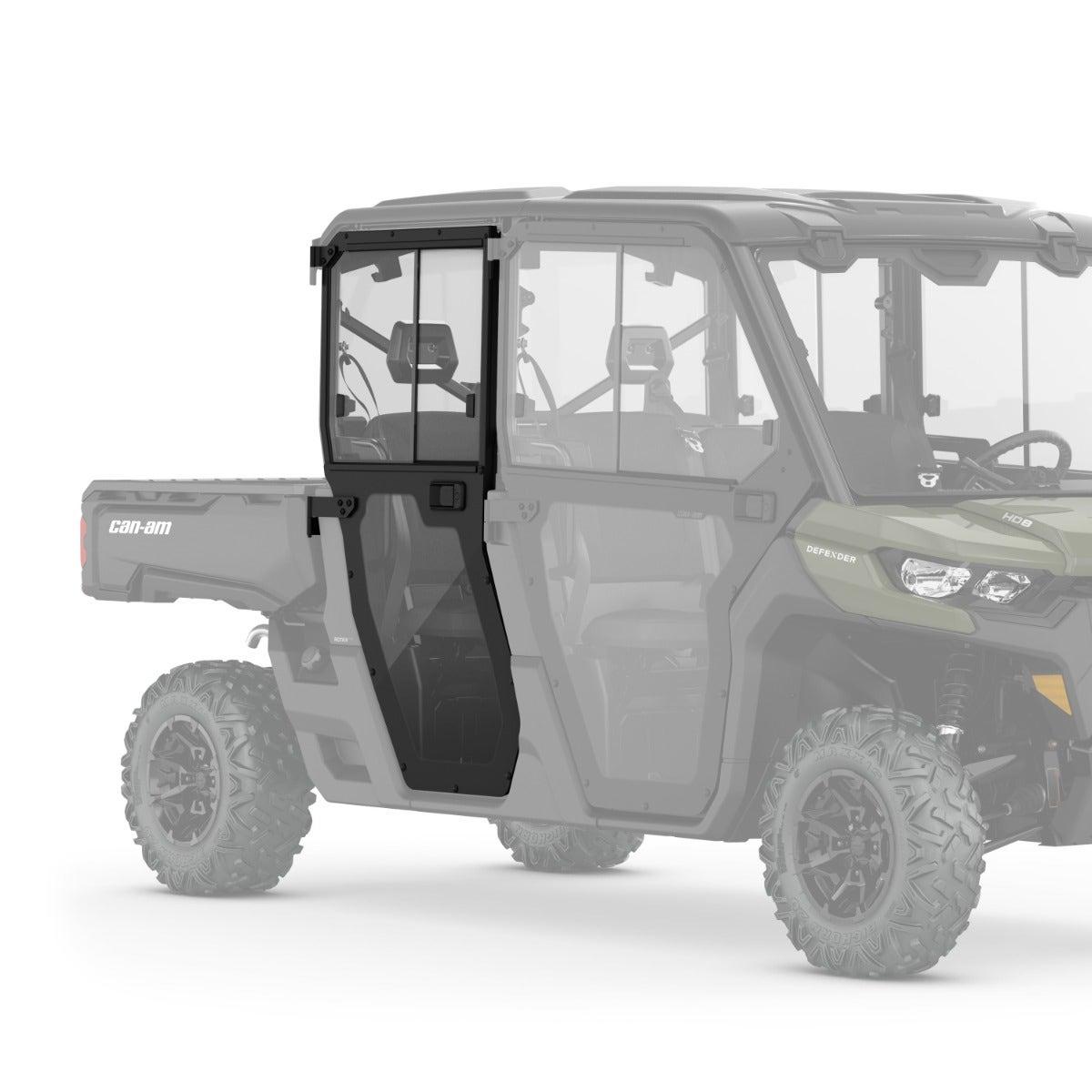 Portes rigides transparentes arrière pour Can-Am Defender