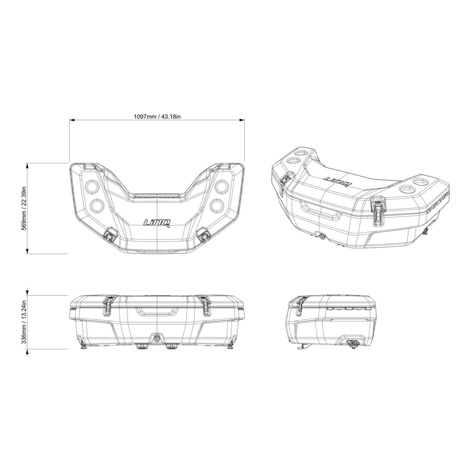 Can-Am LinQ 9.2 US Gal (35 L) Cooler — photo 4