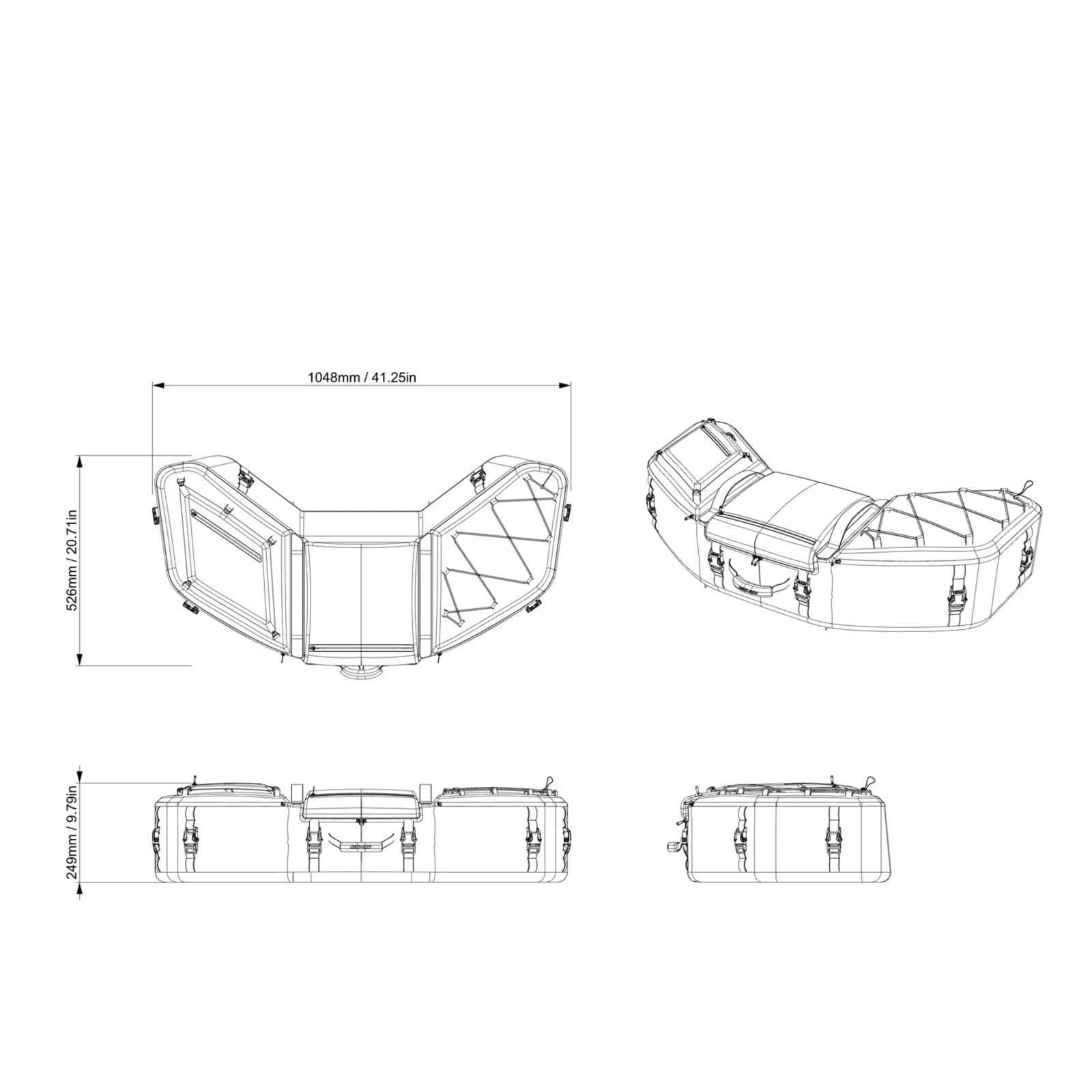Sac de rangement souple (70 L) Can-Am — photo 4