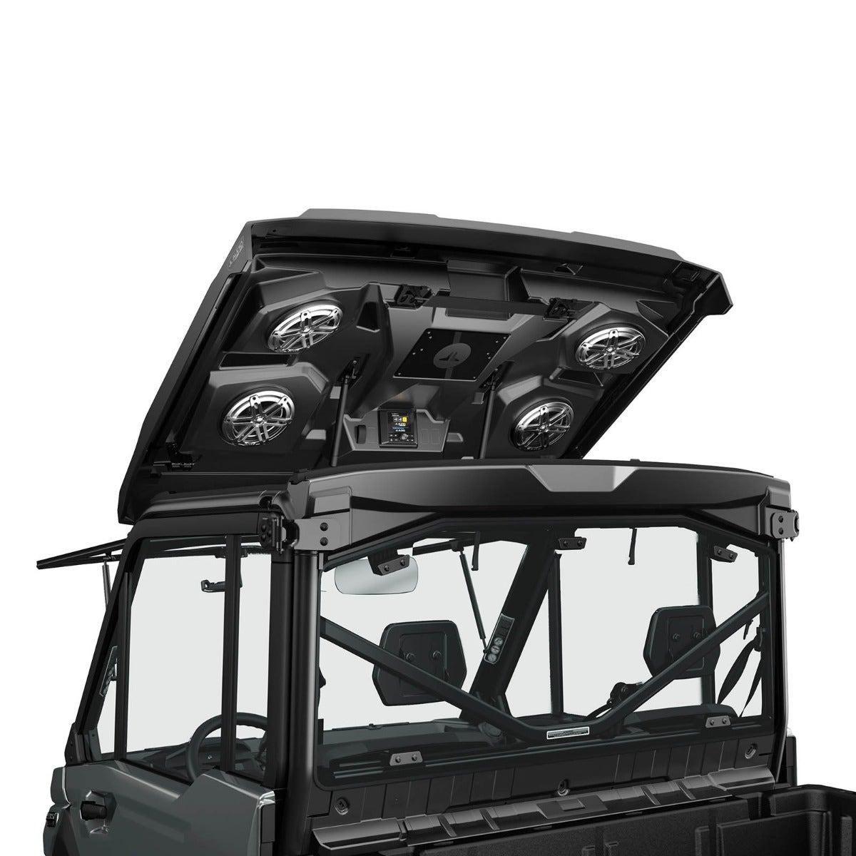 Ensemble inclinable pour toit audio pour Can-Am Defender