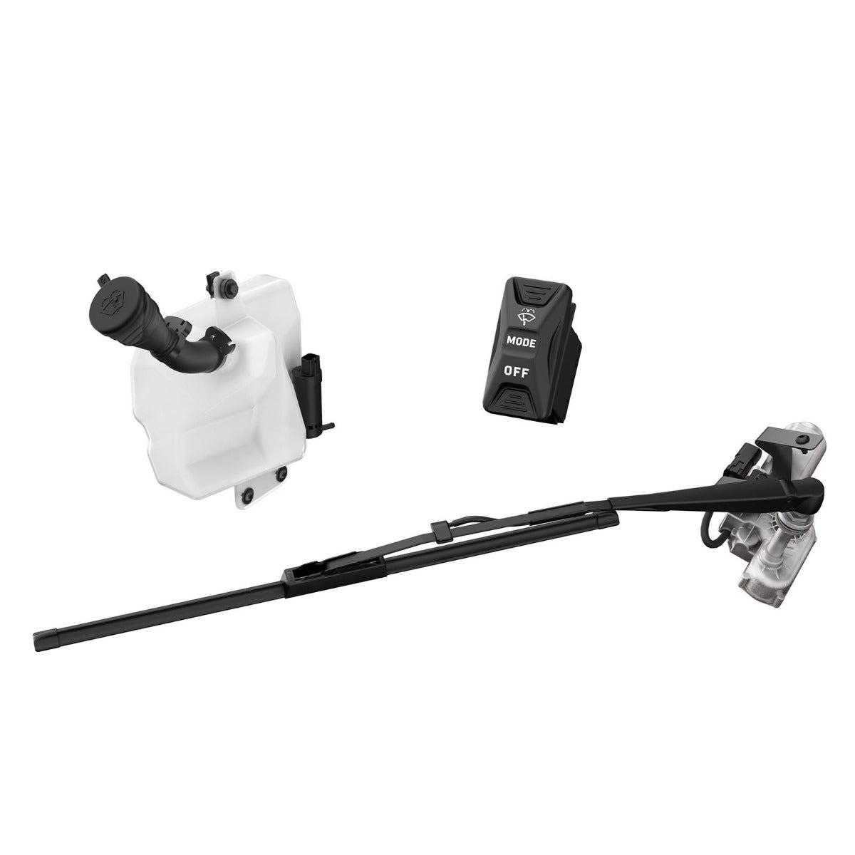Ensemble d’essuie-glace intermittent et distributeur de liquide lave-glace SMART pour Can-Am Maverick R