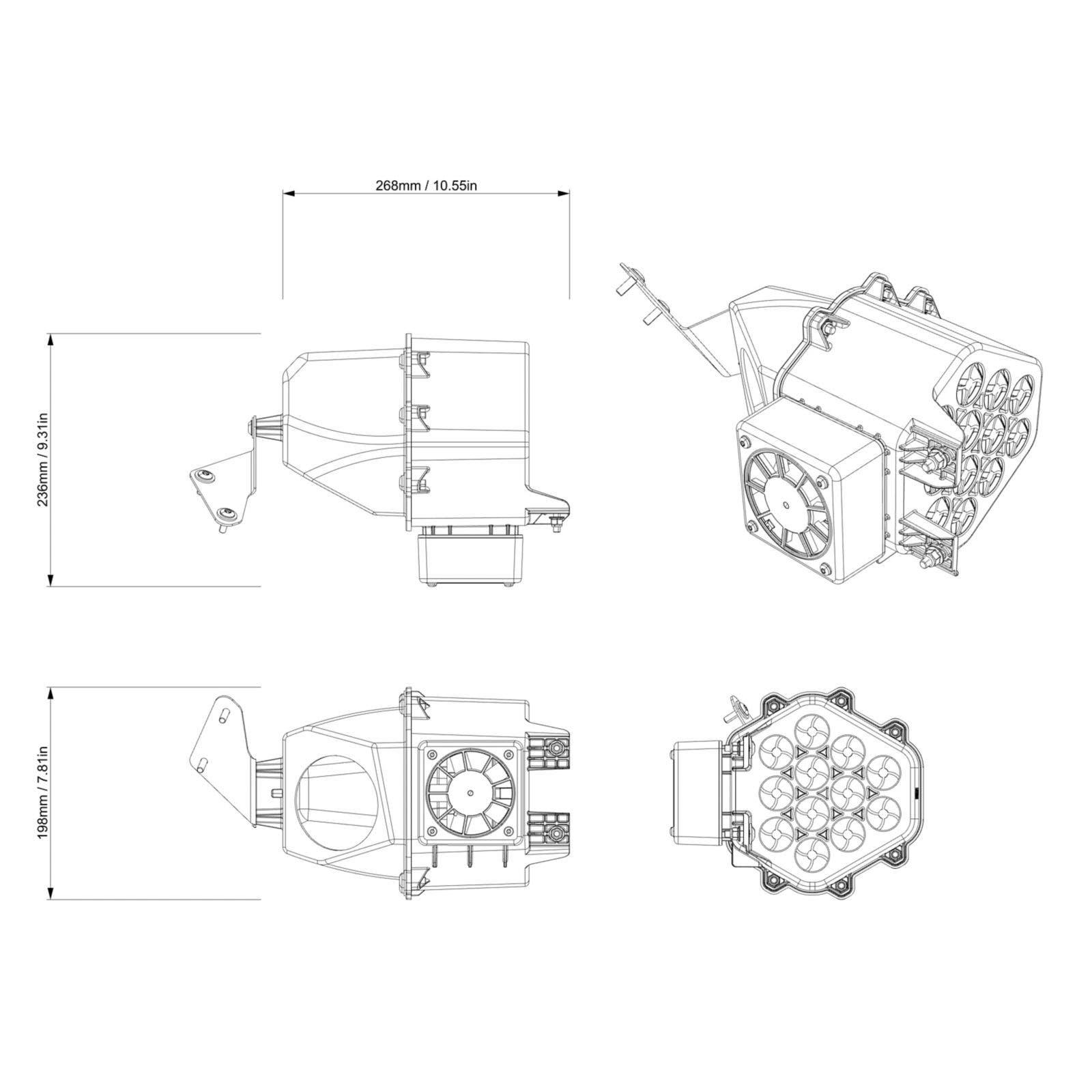 Can-Am Maverick R SMART Particle Separator — photo 3