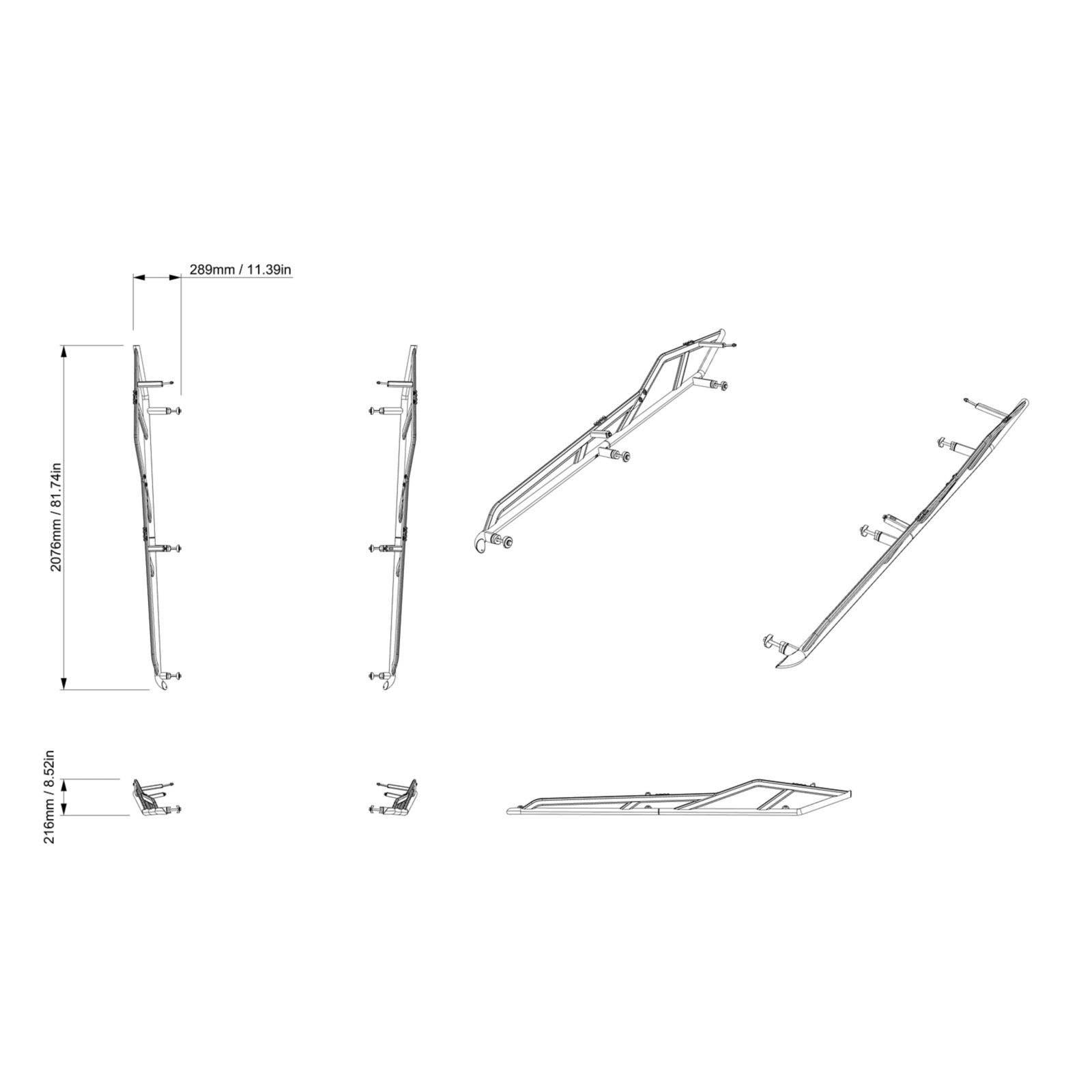 Barres protectrices latérales pour Can-Am Maverick R — photo 4